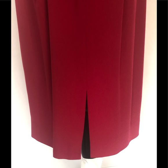 Talbots Rimini V-neck Hot Pink Dress 12 - Picture 8 of 8